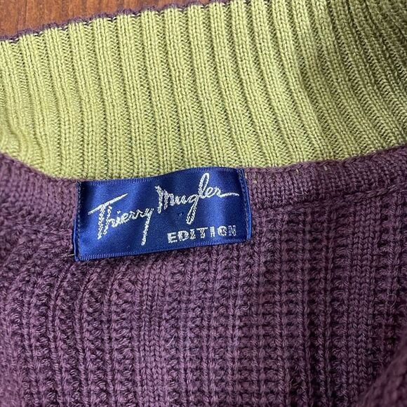 Thierry Mugler Edition Maxi Sweater Coat Dress by Rosemary Rodriguez - 2008 - Picture 10 of 16